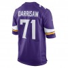 Camiseta Hombre Minnesota Vikings Christian Darrisaw 71 Nike Púrpura 2021 NFL Draft